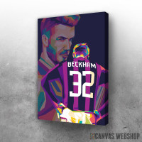 Slika David Beckam retro