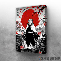 Slika Demon Slayer Rengoku minimalistic