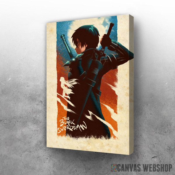 Slika Demon Slayer The Black Swordsman