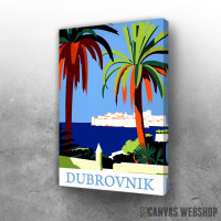 Slika Dubrovnik under the palms