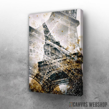 Slika Eiffel Tower Vintage gold