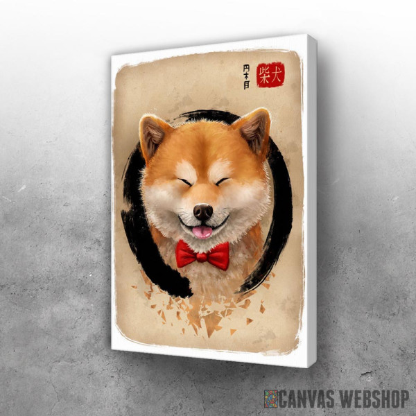 Slika Enso Shiba Inu Slika Enso Shiba Inu