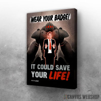 Slika Fallout Wear Your Badge!