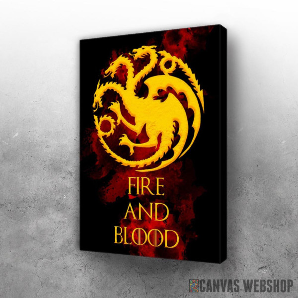 Slika Fire n Blood GOT Slika Fire n Blood GOT