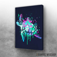 Slika Fluo sea turtle