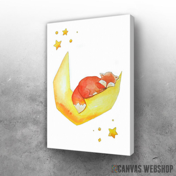 Slika Fox sleeps on the Moon Slika Fox sleeps on the Moon