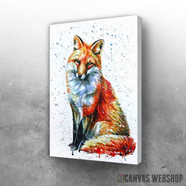 Slika Fox watercolor