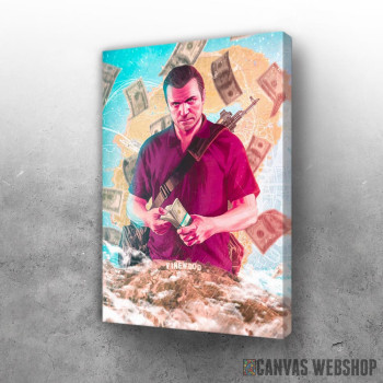Slika GTA V Michael Poster Slika GTA V Michael Poster