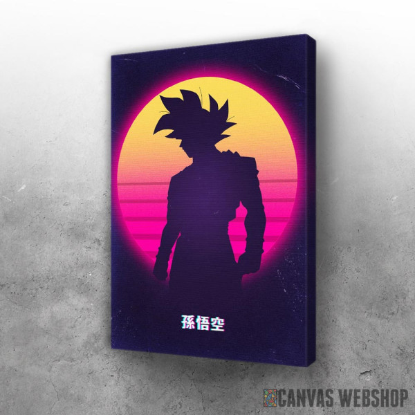 Slika Goku in retro Slika Goku in retro