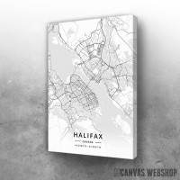 Slika Halifax mapa - white