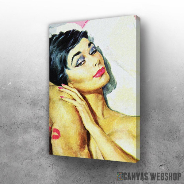 Slika In bed with lover