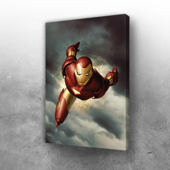 Iron Man flying
