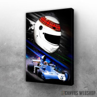 Slika Jackie Stewart F1 Painting