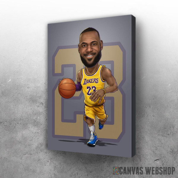 Slika Karikatura Lebron James