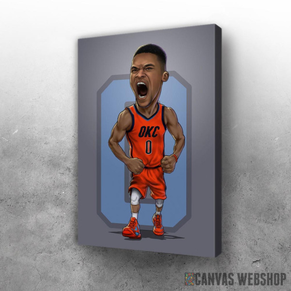Slika Karikatura Westbrook