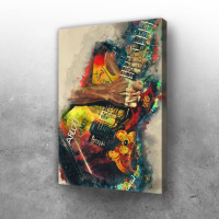 Kirk Hammett Mummy Guitar