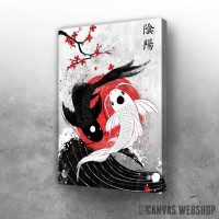 Slika Koi Fish Yin Yang - RubyAr