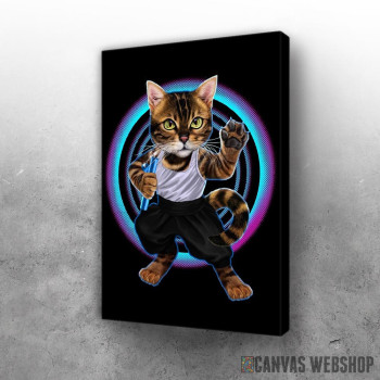 Slika Kung Fu Bruce Cat