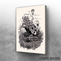 Slika Land of the Sleeping Giant (Ink)