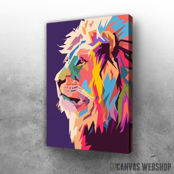Slika Lion face from side