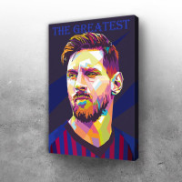 Lionel Messi Pop Art I