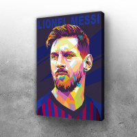 Lionel Messi Pop Art II
