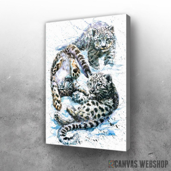 Slika Little snow leopards Slika Little snow leopards