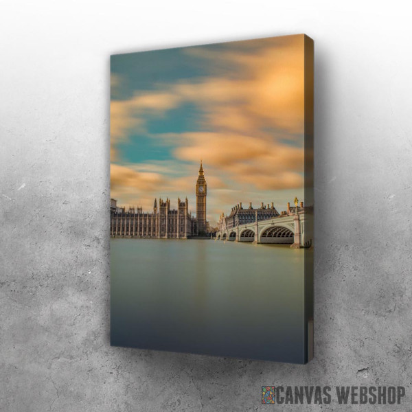 Slika London Big Ben Zalazak Slika London Big Ben Zalazak