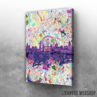 Slika London City Abstract