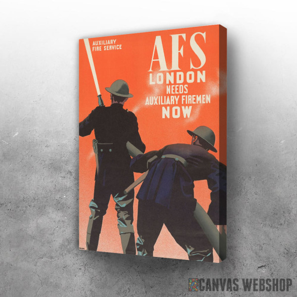 Slika Londonu su potrebni vatrogasci WW2