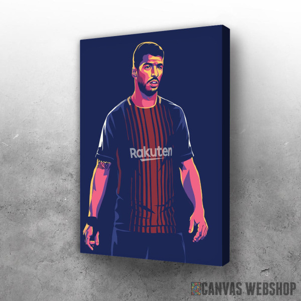 Slika Luis Suarez ilustrovano Slika Luis Suarez ilustrovano