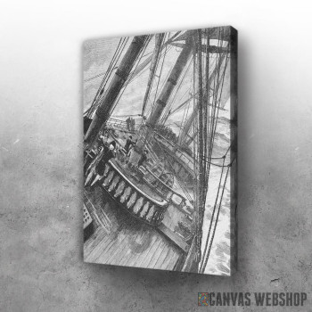 Slika Man of War Ship Deck Slika Man of War Ship Deck