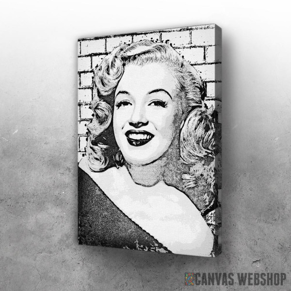Slika Marilyn Monroe black and white