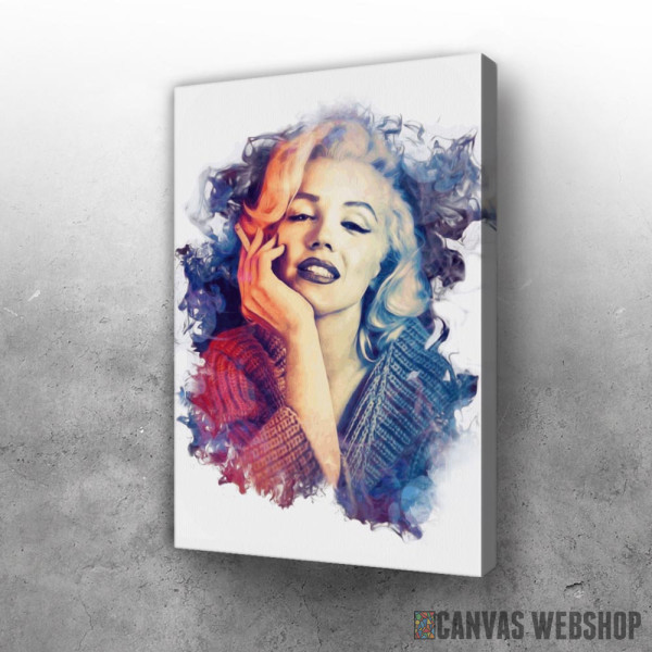 Slika Marilyn Monroe in smoke