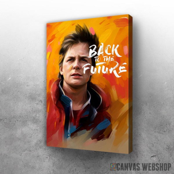 Slika Marty McFly abstract