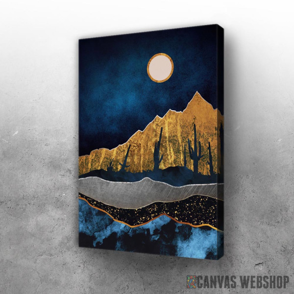 Slika Mesec visoko na nebu