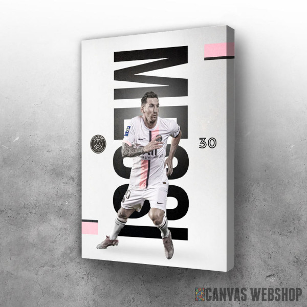 Slika Mesi PSG - crno belo