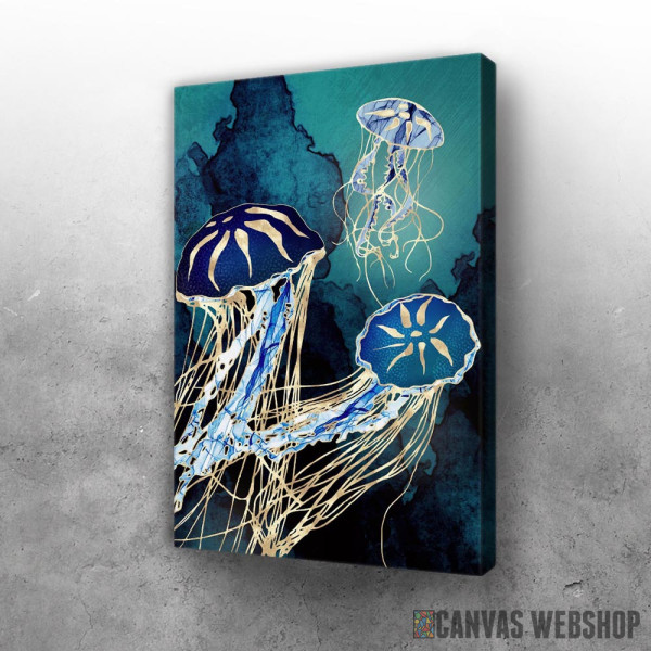 Slika Metallic Jellyfish III Slika Metallic Jellyfish III