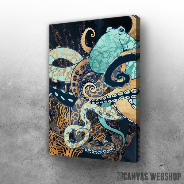 Slika Metallic Octopus II Slika Metallic Octopus II