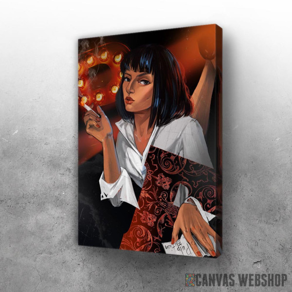 Slika Mia Wallace drawn Slika Mia Wallace drawn