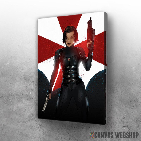 Slika Mila Jovović u Resident Evil