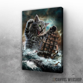 Slika Monster Titan Cat Kraken Slika Monster Titan Cat Kraken