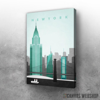 Slika New York Travel Poster