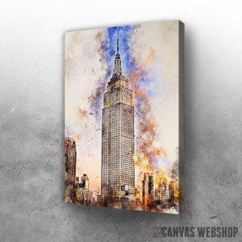 Slika New York in Watercolor 2 Slika New York in Watercolor 2