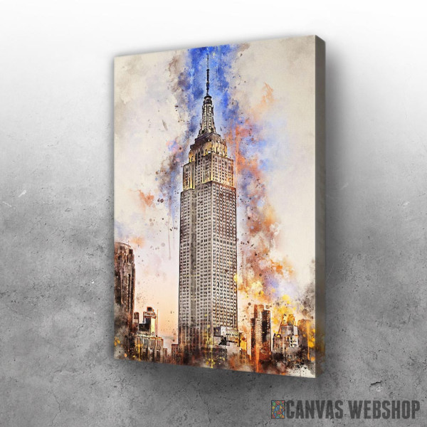Slika New York in Watercolor 2 Slika New York in Watercolor 2