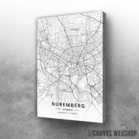 Slika Niremberg mapa - white