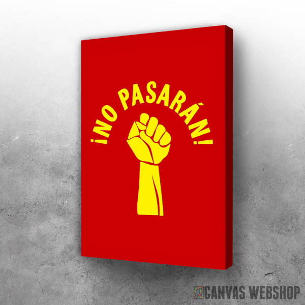 Slika No Pasaran Protest Fist