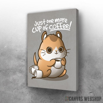 Slika One more cup of coffee