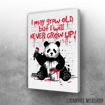 Slika Panda never grow up
