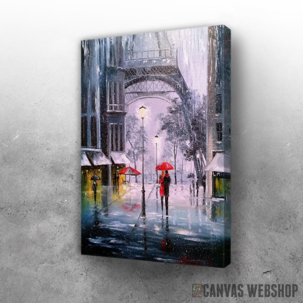 Slika Pariz prvi sneg